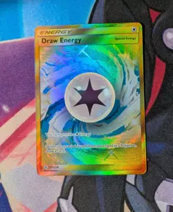 Draw Energy - 271/236 - Full Art Secret Rare Cosmic Eclipse Pokemon Card - NM - Image 1