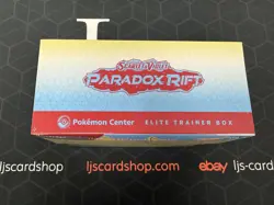 Pokemon Center Exclusive Paradox Rift Trainer Box ETB Roaring Moon New R1 - Image 2