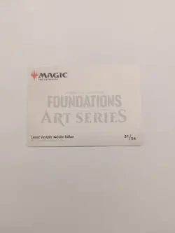 Lunar Insight Art Card (31/54) Art Series: Foundations Regular NM MTG - Image 2