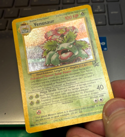 VENUSAUR Wotc Promo Holo Promo Card 13 HP 13/53 Pokemon Card - Image 3
