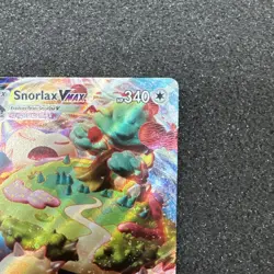 Pokemon TCG Snorlax VMAX Sword & Shield Base Set 142/202 NM - Image 3