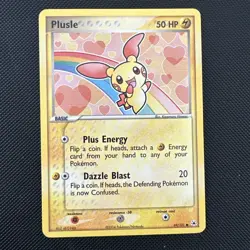 1x MP Plusle 69/101 EX Hidden Legends Pokemon card - Image 1