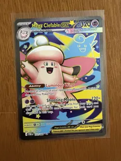 Mega Clefable ex 103/088 - Ultra Rare Perfect Order Pokemon TCG - Near Mint - Image 1