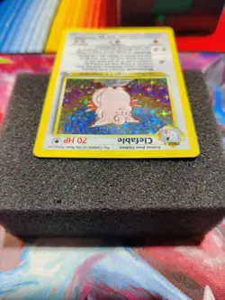 Pokemon Clefable 1/64 Jungle Holo Light Play Unlimited Rare VTGb TCG WOTC - Image 4
