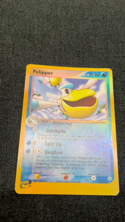 Pokemon TCG Pelipper 19/109 Ruby and Sapphire Reverse Holo Lightly Played - Image 2