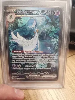 Pokemon 2024 Gardevoir EX SV Paldean Fates Special Illustration #233/091 PSA 9 - Image 3