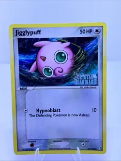 Pokemon Jigglypuff 53/100 EX Crystal Guardians Reverse Holo Stamped 2006 - Image 1