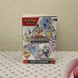 Pokemon TCG Scarlet & Violet Prismatic Evolutions Booster Bundle New Sealed - Image 1