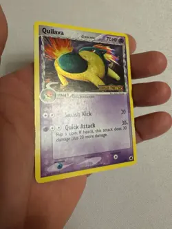2006 Pokemon - Quilava Reverse Holo Delta Species - EX Dragon Frontiers 36/101 - Image 5
