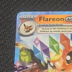 Pokemon Flareon ex 014/131 Sv: Prismatic Evolutions Holo Double Rare 270 HP - Image 3