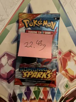 HEAVY! 22.43g Surging Sparks Pokemon TCG Booster Pack - Image 2