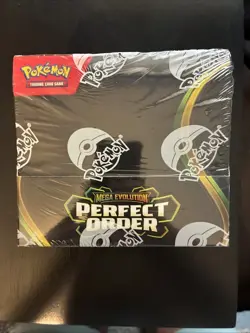 Pokemon Mega Evolution Perfect Order Booster Box Sealed - Image 1
