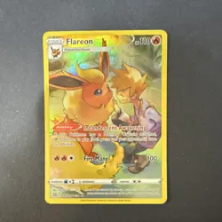 Pokemon Flareon TG01/TG30 Swsh09 Brilliant Stars Ultra Rare Full Art Holo 110 HP - Image 1