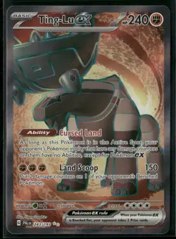 ✰ TING-LU EX 243/193 ULTRA RARE PALDEA EVOLVED POKEMON ✰ NM/M - Image 2