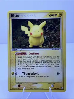 Pokemon Ditto 39/113 Pikachu 2005 Delta Species 2005 - Image 1