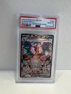 2023 POKEMON OBF EN CHARIZARD ex SPECIAL ILLUSTRATION RARE PSA 10 - Image 1