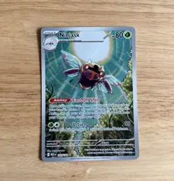 Pokemon Ninjask 137/132 Me01: Mega Evolution Illustration Rare Holo 80 HP - Image 1