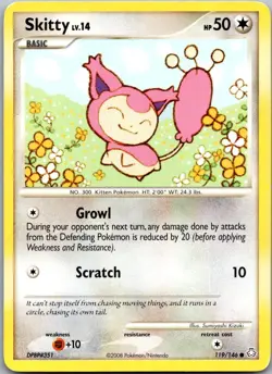 Skitty 119/146 Common Legends Awakened Pokemon Lightly Played - Image 1