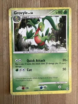 Pokemon TCG Grovyle Arceus 39/99 Regular Uncommon DMG - Image 1