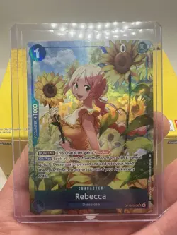 Rebecca OP15-053 SR Alt Art Adventure On Kamis Island ENGLISH One Piece CCG - Image 3
