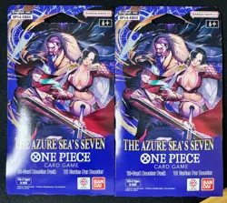 One Piece OP14 EB04 Sleeved Booster The Azure Seas Seven English Sea’s x2 - Image 1