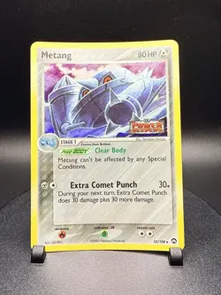 Metang 35/108 Pokemon Power Keepers Reverse Holo Near Mint Stamped Card - Image 1