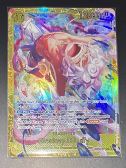 ONE PIECE CCG Adventure On Kami’s Island MONKEY.D.LUFFY SEC Card OP15 EB04-061 - Image 1
