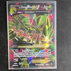 Pokemon M Sceptile EX 85/98 XY Ancient Origins Holo Ultra Rare 220 HP Card - Image 1