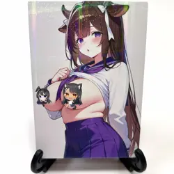 Azur Lane Kashino Sexy Hot Anime Waifu Girl Doujin Lewd Goddess Story Art Card - Image 1