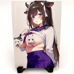 Azur Lane Kashino Sexy Hot Anime Waifu Girl Doujin Lewd Goddess Story Art Card - Image 2