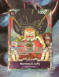 Monkey.D.Luffy (BANDAI Card Games Fest 25-26) One Piece Promotion Cards NM - Image 1