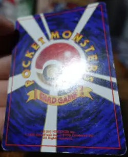 Brock Trainer Japanese Gym Heroes Holobleed Error Misprint Pokemon Card PL - Image 5
