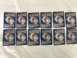 Lot Of 12 Vintage Non-Holo Pokemon Cards - No Duplicates - NICE! - Image 2
