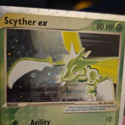 Pokemon Scyther ex Ruby & Sapphire Holo Ultra Rare Card 102/109 80 HP 2003 - Image 2