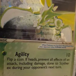 Pokemon Scyther ex Ruby & Sapphire Holo Ultra Rare Card 102/109 80 HP 2003 - Image 3