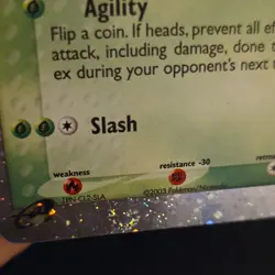 Pokemon Scyther ex Ruby & Sapphire Holo Ultra Rare Card 102/109 80 HP 2003 - Image 4