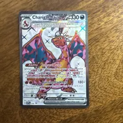 Pokemon TCG Charizard EX SVP056 Black Star Holo Promo Card - Image 1