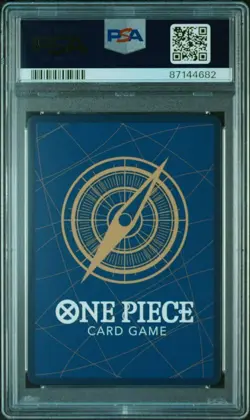 PSA10 One Piece Card Game Japanese Charlotte Flampe Parallel Rare EB01-056 2024 - Image 3