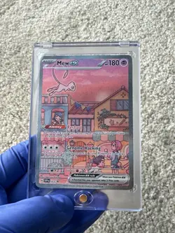 Pokemon Card TCG - Mew ex SVP 053 Promo Scarlet & Violet 151 Near Mint - Image 1