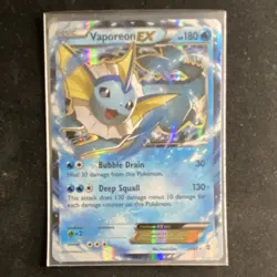 Pokemon Vaporeon EX 24/83 Generations Holo Ultra Rare 180 HP Card - Image 1