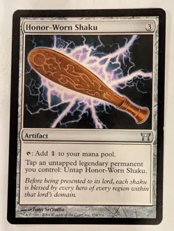 Honor-Worn Shaku - Champions of Kamigawa Magic the Gathering MTG Nice! - Image 1