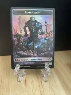 MTG Treasure (021) Zombie Army Token (007) Modern Horizons 2 FOIL NM/M - Image 2