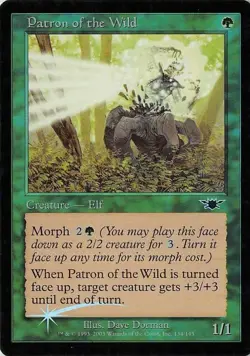 Patron of the Wild FOIL Legions Light Play LP MTG Magic the Gathering - Image 1