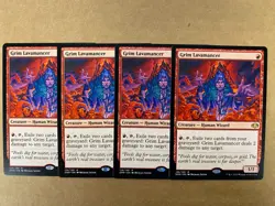 MTG 4x Grim Lavamancer # 126 Dominaria Remastered Magic the Gathering x4 NM - Image 1