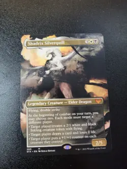 Shadrix Silverquill MTG Full Art Strixhaven NM Magic - Image 1