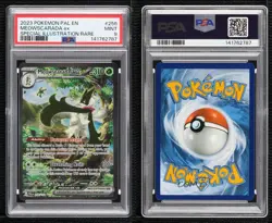 Meowscarada ex Special Illustration Rare Pokemon Scarlet & Violet PSA 9 - Image 3