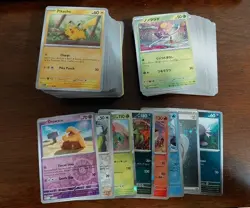 2023 Pokemon lot (187 cards) Various Sets! - Image 1