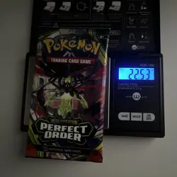 Very Heavy 22.53g Perfect Order Booster Pack Sealed! PRE S&V Pokemon TCG ENG - Image 1
