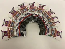 Pokemon TCG Paldea Evolved Sleeved Booster Packs, Lot of 10, Sealed New - Image 2