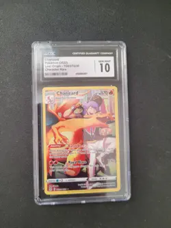 Charizard TG03/TG30 Pokemon Lost Origin Trainer Gallery Graded CGC 10 - Image 1